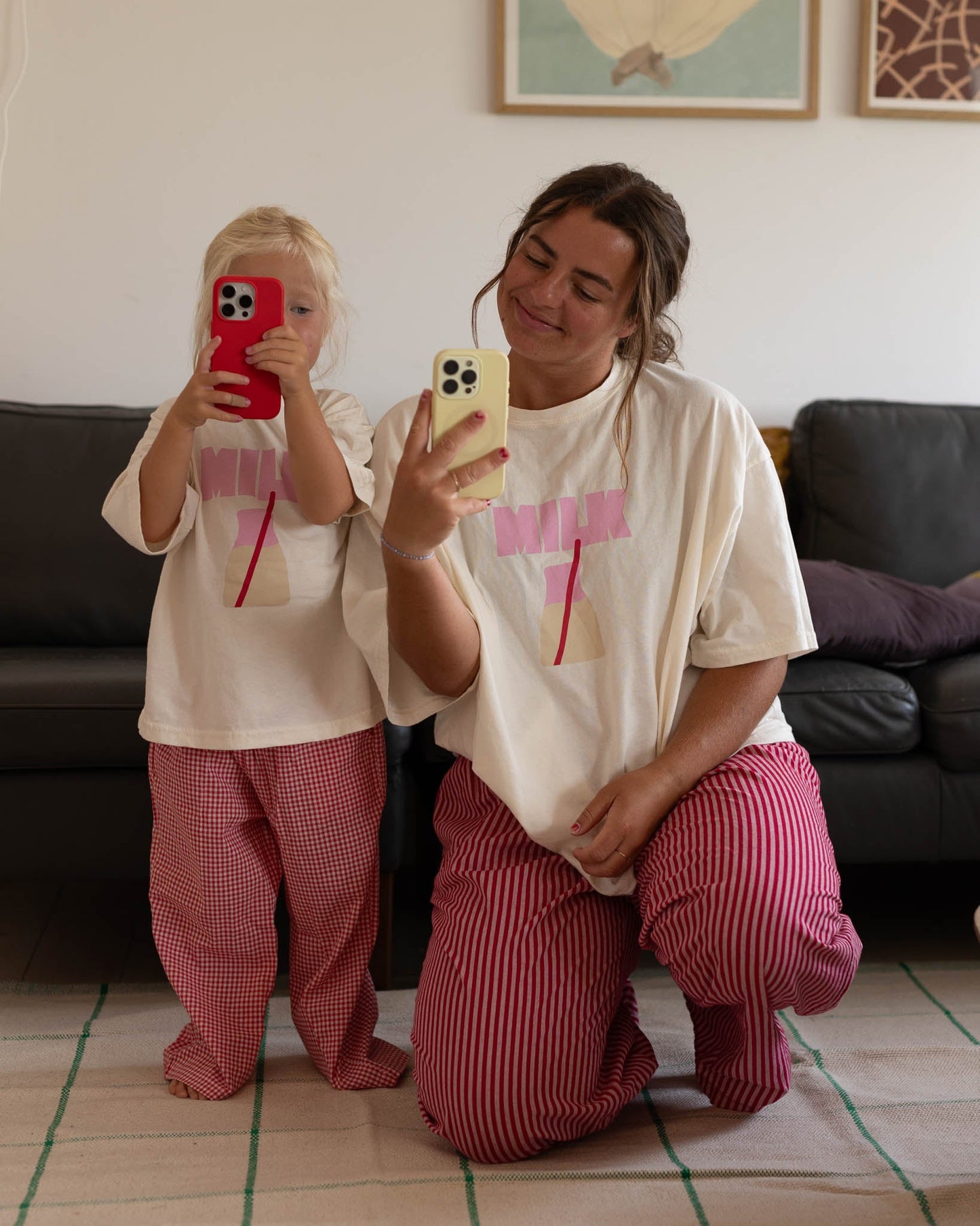 PREORDER pink milk tee kids