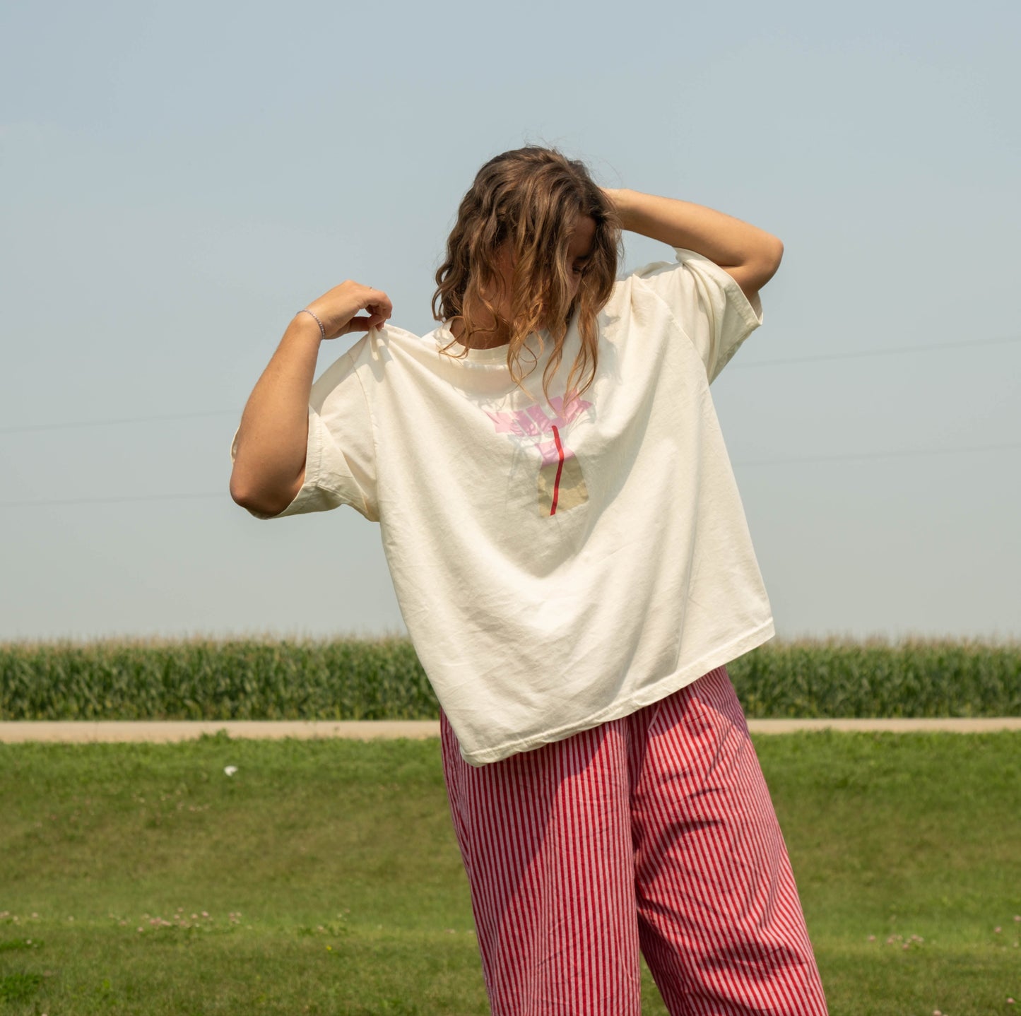 PREORDER mom's pink milk tee