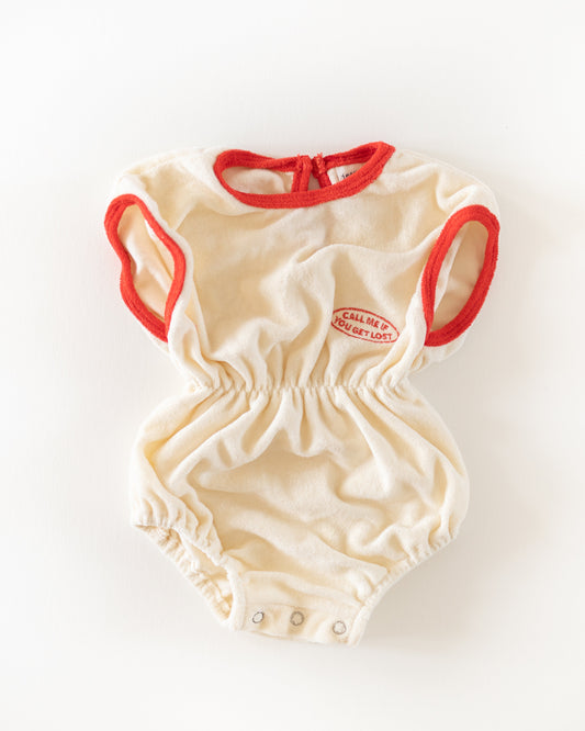 PREORDER -terry romper