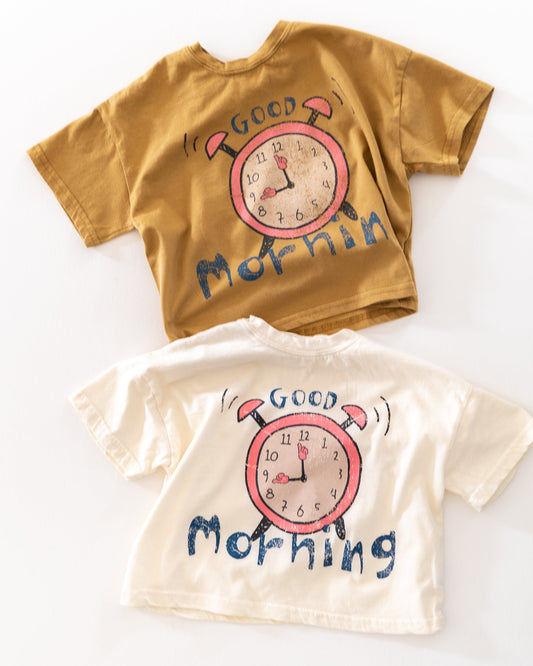 PREORDER -morning tee