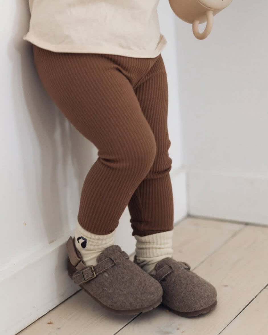 thick ribbed leggings