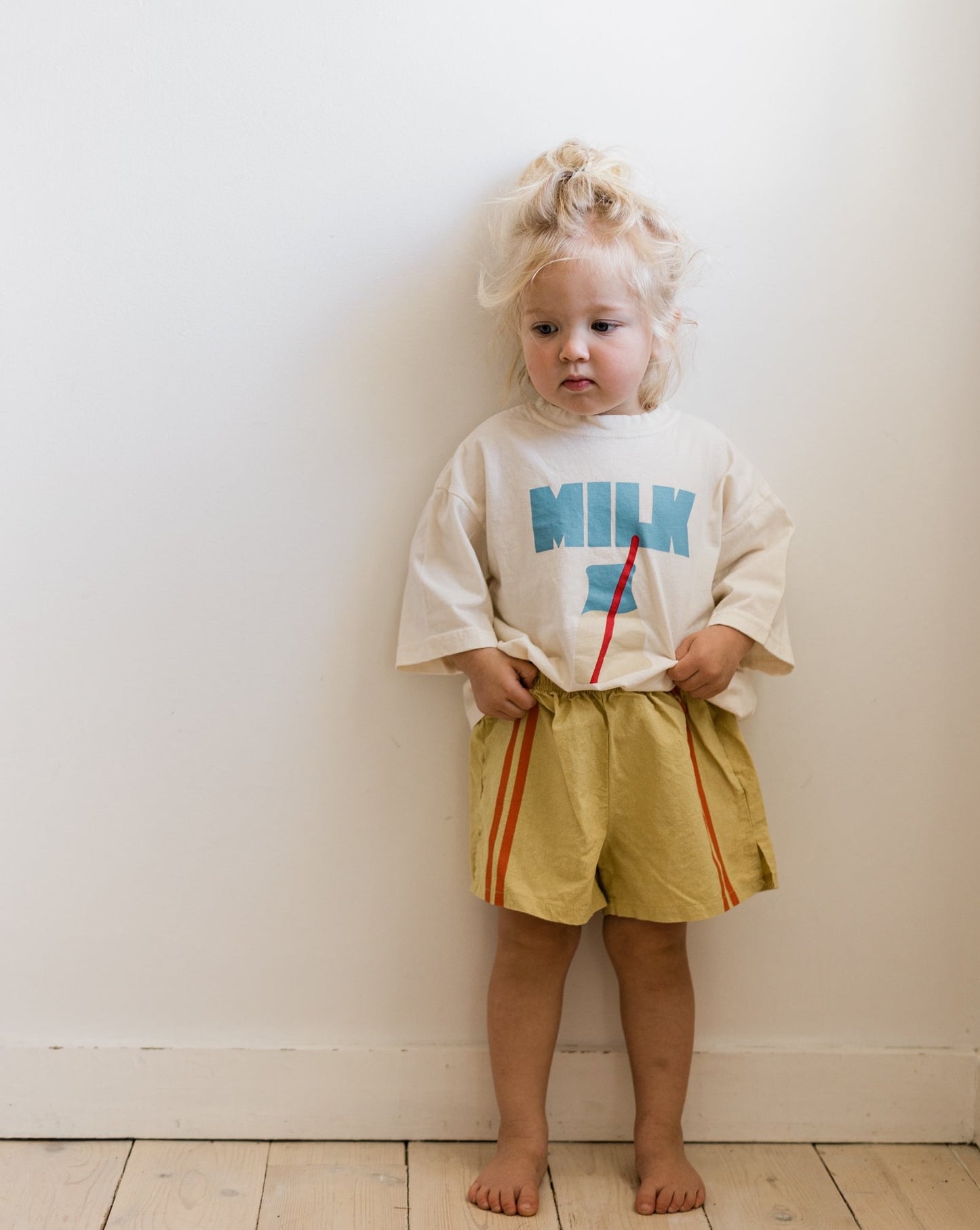 kids milk tee